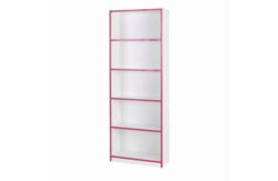 Kiddi 5 Shelf Bookcase - Pink